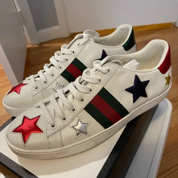 Ace Embroidered Gucci Ace Sneakers Pink Gucci Shoes Gucci Ace